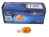 Лампа 12V16W (ДИАЛУЧ) (б/ц) ORANGE (габариты, панель приборов) W2.1x9.5d  92295Y