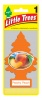 Ароматизатор подвес картон Ёлочка (LITTLE TREES) "Персик" Peachy Peach U1P10319RUSS
