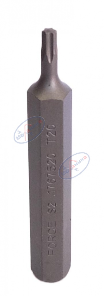 Вставка 1/2" Torx T20 75мм (Force) удлин 1767520