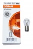 Лампа 24V21/5W (Osram) (з/ход, стоп) 2 конт (Германия) безцокольная