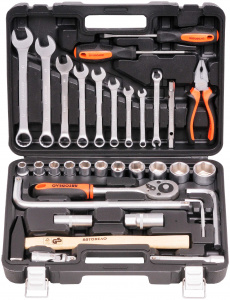 Набор инструмента  33 пр (АвтоДело) 1/2" 6 гр (14271) 39933