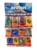 Ароматизатор подвес картон (AREON) Mon Classic Refreshment 60шт, 7 ароматов, на листе.
