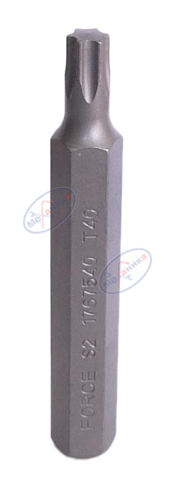 Вставка 1/2" Torx T40 75мм (Force) удлин 1767540