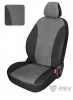 Чехлы L (PSV) Daewoo Nexia 08 серый жаккард БРК