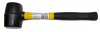 Киянка резиновая фиберглас ручка 385гр 45 мм (АвтоДело) (13097) 30345