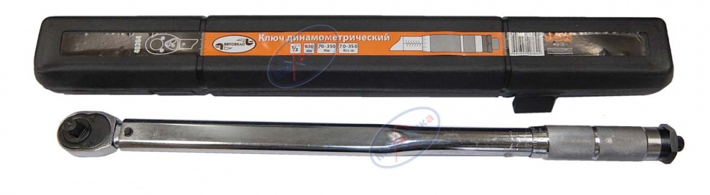 Ключ динамометр предельный 1/2" 70-350 Нм L 630 мм (АвтоДело) (12688) 40364