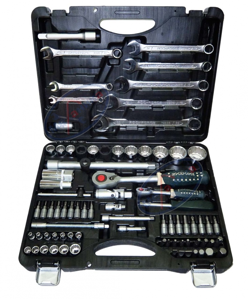 Набор инструмента  82 пр (ROCK FORCE) 1/2" 1/4" 12 гр RF-4821R-9