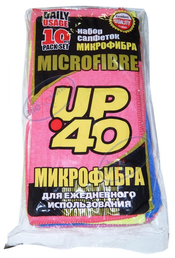 Салфетка микрофибра 30*30 (City Up) UP-120 10шт 