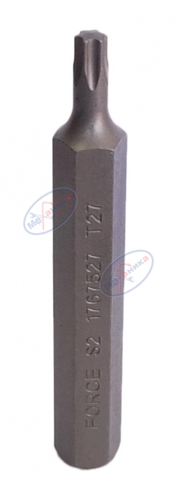 Вставка 1/2" Torx T27 75мм (Force) удлин 1767527