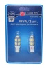 Светодиод 12V W5W (б/ц) W2.1x9,5d 9SMD(ДИАЛУЧ) WHITE
