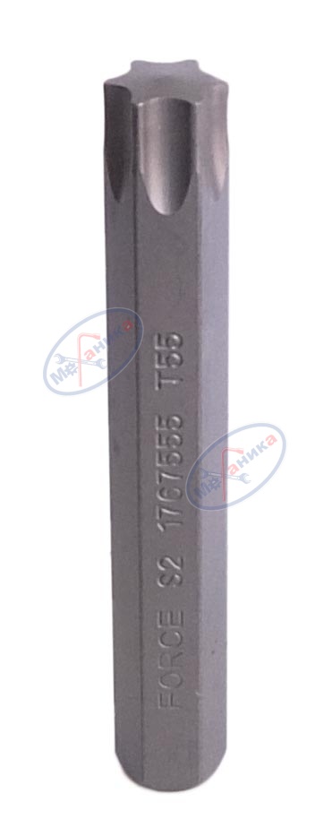 Вставка 1/2" Torx T55 75мм (Force) удлин 1767555