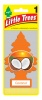 Ароматизатор подвес картон Ёлочка (LITTLE TREES) "Кокос " Coconut U1P10317RUSS