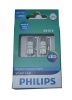 Светодиод 12V Т10 (PHILIPS) 4000K LED 2шт LP 12791