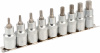 Головки набор 1/2" Torx 9 пр со вставками (АвтоДело) планка (13339) 39835