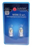 Светодиод 12V W5W W2.1x9,5d 5SMD(ДИАЛУЧ) WHITE